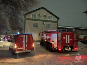 пожар на чайковского